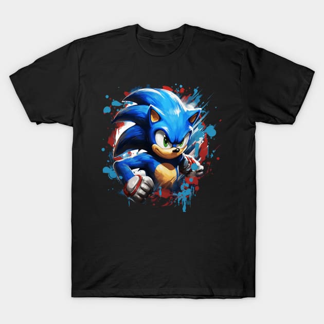 sonic T-Shirt by piratesnow